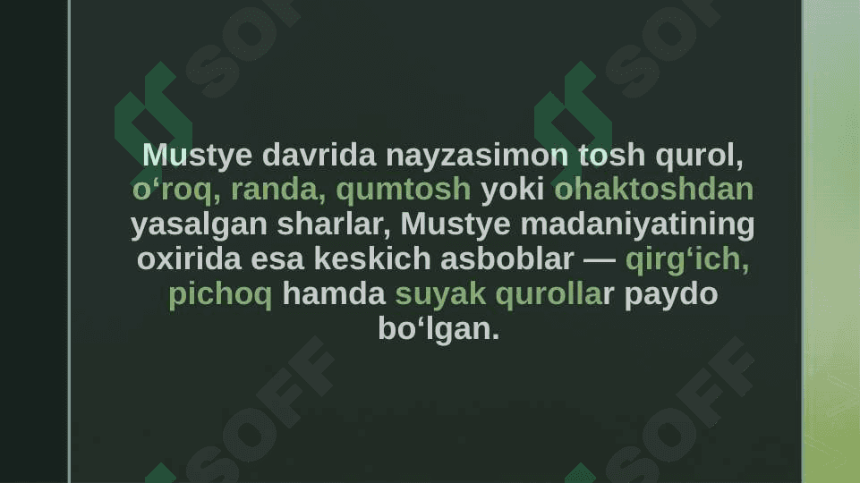Mustye davri madaniyati 6