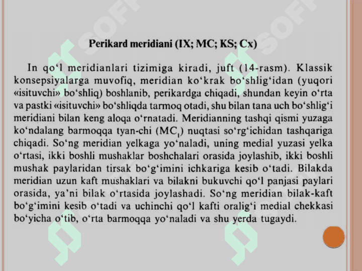 Uch shoxli nerv nevralgiyasida igna refleksoterapiya nuqtalari topografiyasi 6