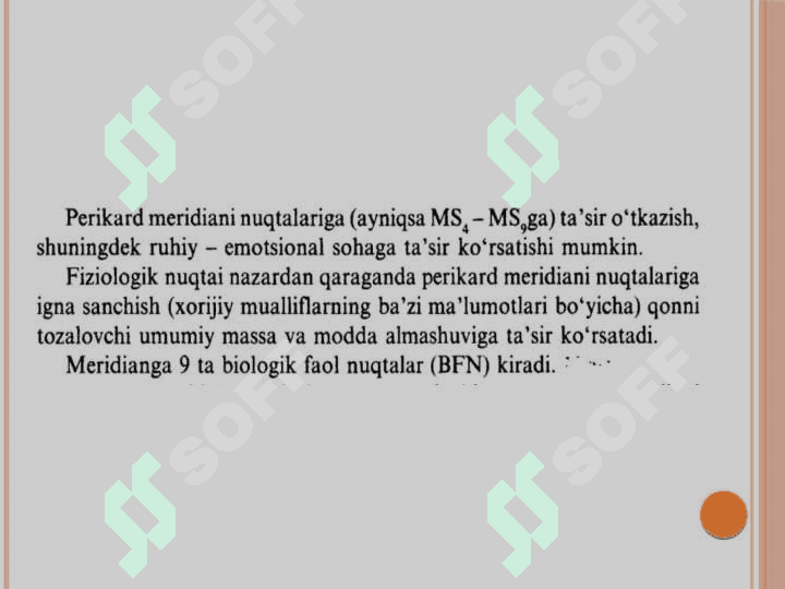 Uch shoxli nerv nevralgiyasida igna refleksoterapiya nuqtalari topografiyasi 7