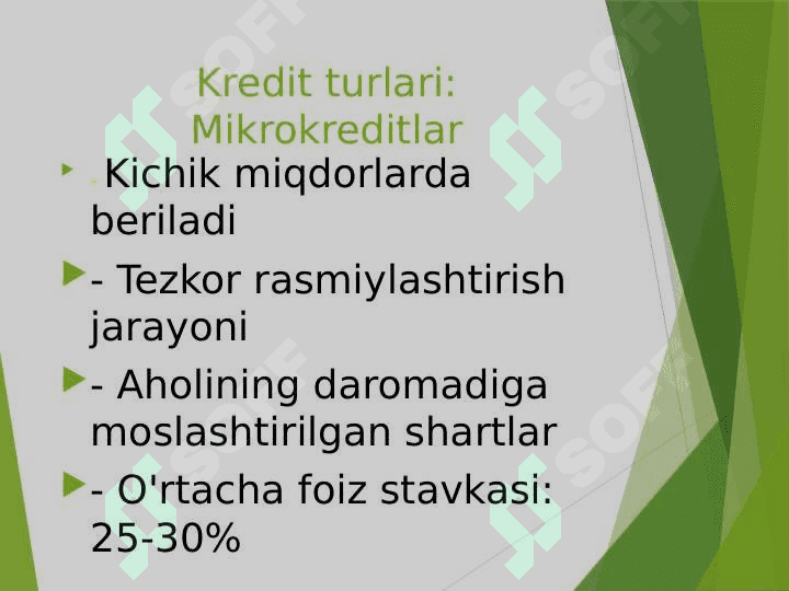 Uzum bank kredit siyosati 6