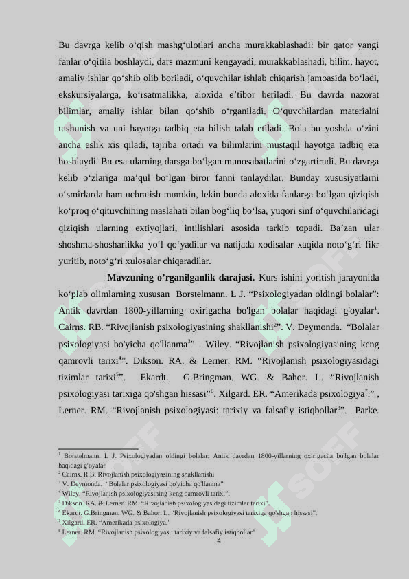 O`spirinlik yoshida do`stlik va sadoqat tushunchalarinnig shakllanishi 4