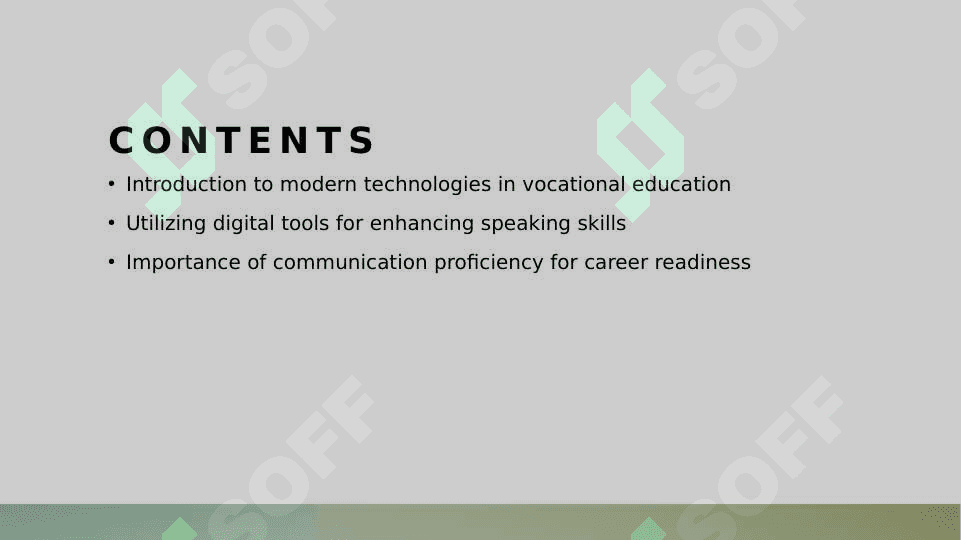 Modern technologies of teaching speaking at the vocational Colleges 2