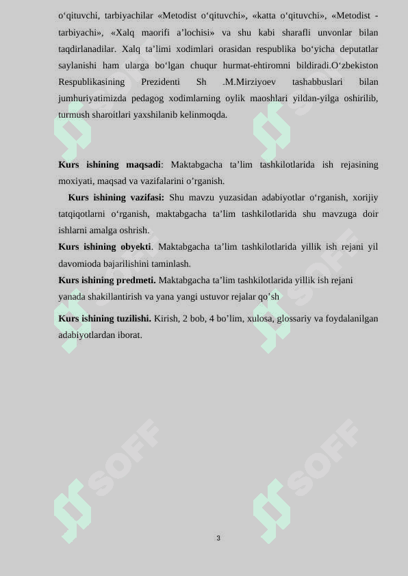 Maktabgacha ta’lim tashkiloti yillik ish rejasining moxiyati, maqsad va vazifalari 3