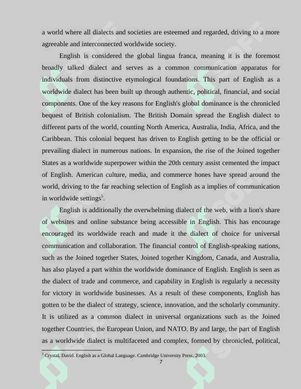 ENGLISH AS THE LINGUA FRANCA IN TEACHING SPEAKING 7