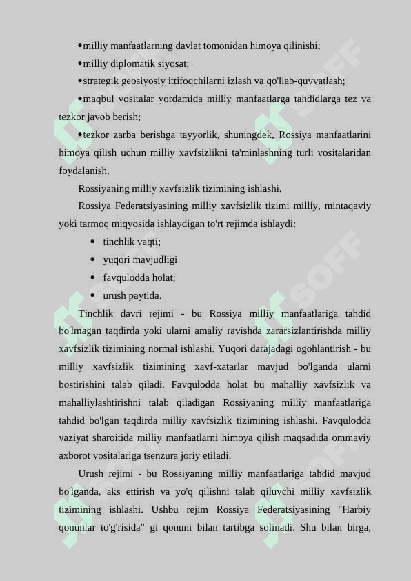 Rossiya Federatsiyasidagi xavf-xatarlarni baholash milliy tizimi 3