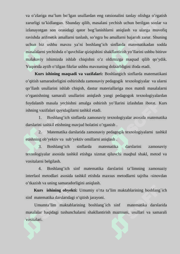 BOSHLANG’ICH SINFLARDA MASALALAR YECHISHGA O’RGATISHNING  NAZARIY  ASOSLARI. 6