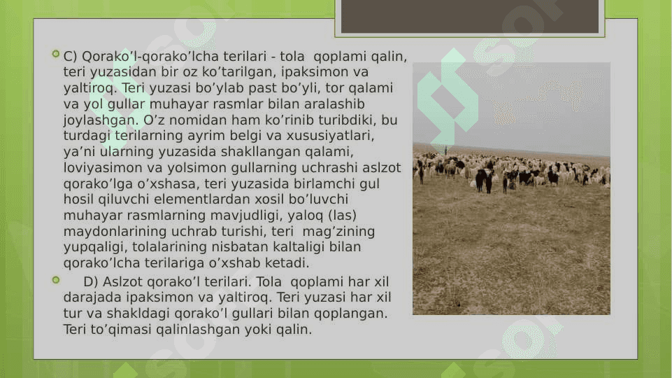Qo'ylarning jun mahsuldorligini hisoblash 3