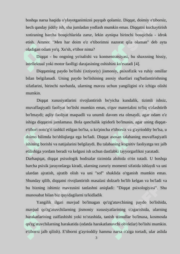 Diqqat samaradorligiga taʼsir koʻrsatuvchi omillar 3