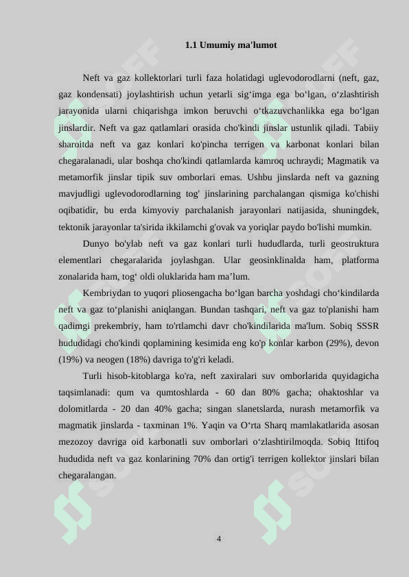 Neft va gaz kollektorlari va qopqoq jinslari 4