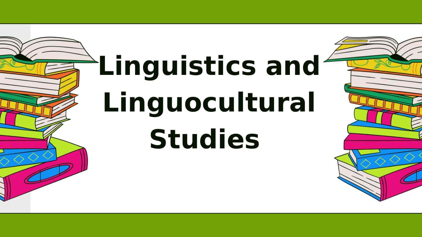 Linguistics and linguocultural studied pptx 1