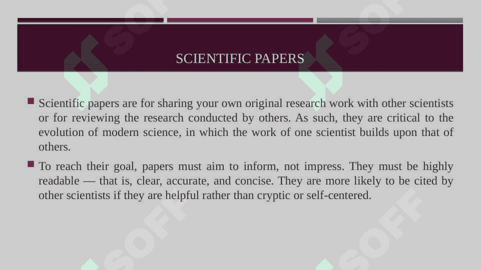 Structure of a Scientific Paper 2