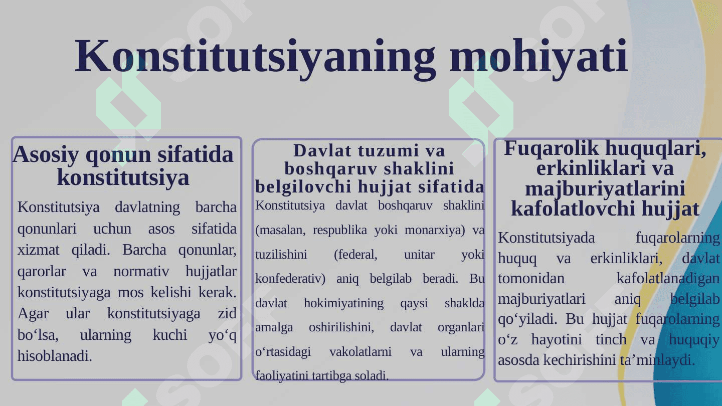 O’zbekiston Respubliklasida sud tizimining konstitutsiyaviy  asoslari 4