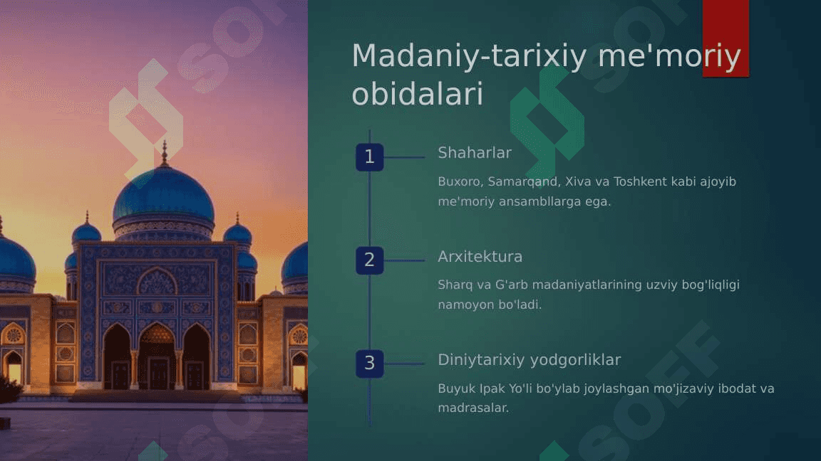 O'zbekistonni turistik rayonlashtirishdagi yetakchi omillar tahlili 3