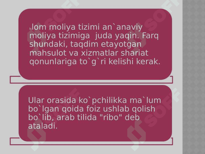 Islom moliyasining mohiyati, tamoyillari va asosiy qonuniyatlari 3