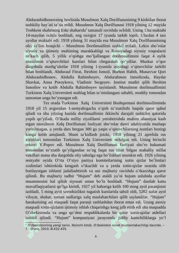 O’zbekistonda sovet davrida oliy  ta’lim tizimi 6
