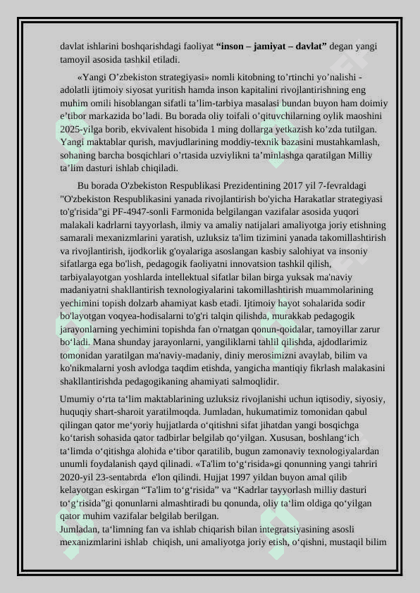 Boshlang’ich sinf o’quvchilarida  oila, maktab, jamoatchilik hamkorligini shakillantirish 4