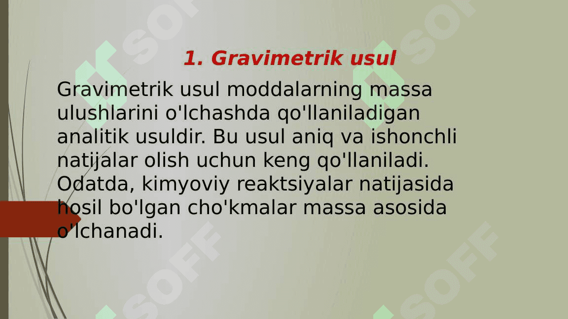 Gravimetrik usulda BaCl2 2H2O tarkibidagi kristalizasion suvni massa ulushini aniqlash 3