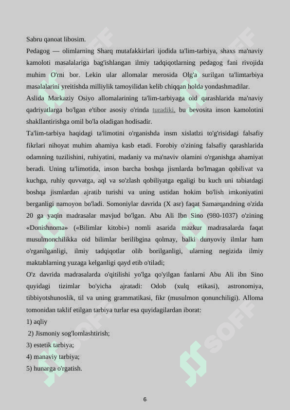 Quroni Karimda va hadislarda axloq-odob 6