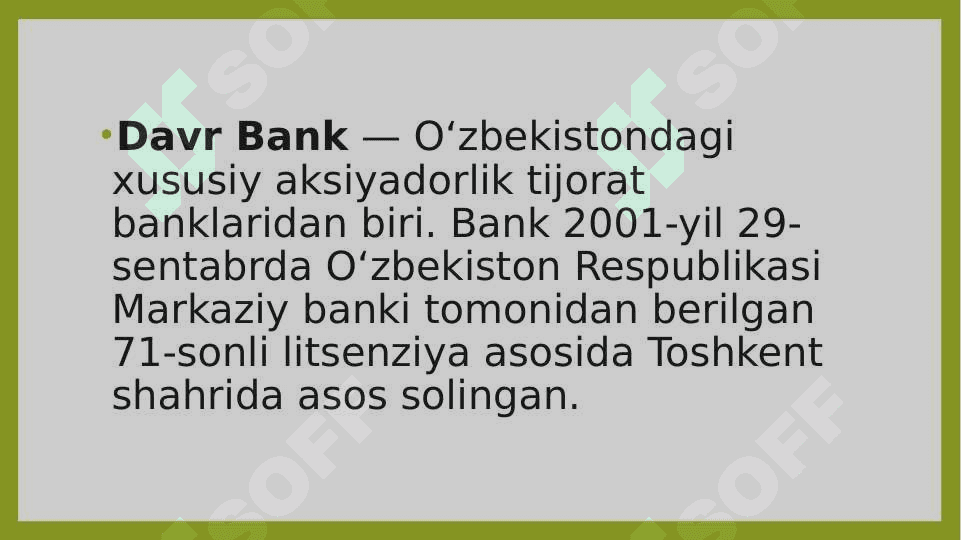 Davr-bank xususiy aksiyadorlik tijorat banki 3