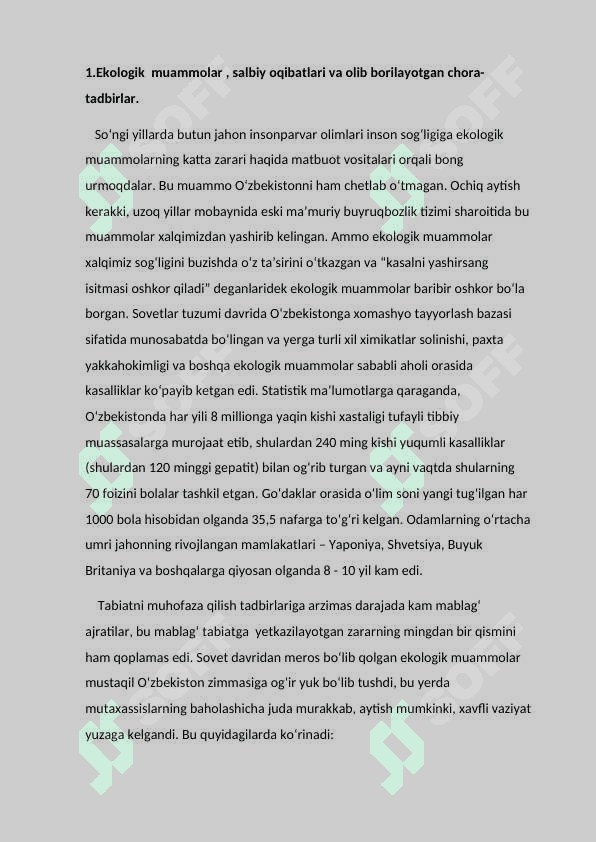 Tarbiyaviy  tadbirlar  vositasida  ekologik  tarbiyani  shakllantirish 5