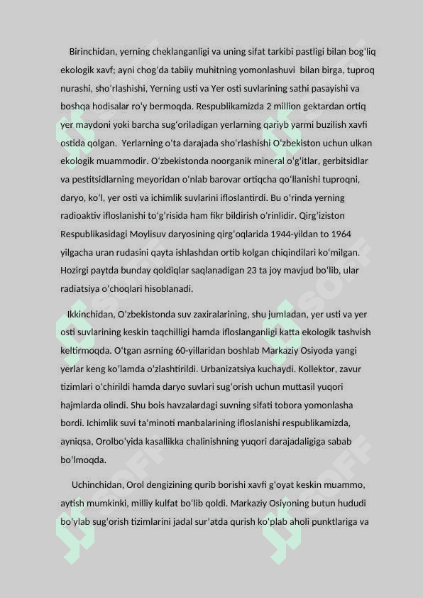 Tarbiyaviy  tadbirlar  vositasida  ekologik  tarbiyani  shakllantirish 6