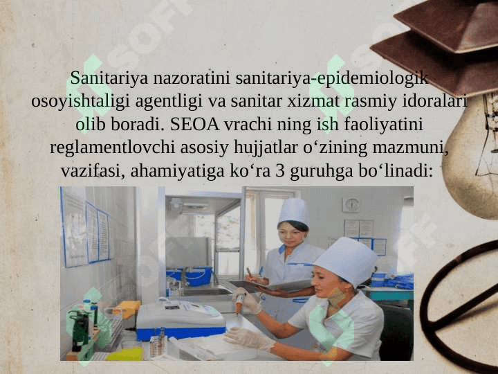 Gigiyena sohasidagi asosiy qonuniy hujjatlar bilan tanishish 4