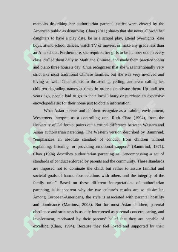Cultural variations of parenting practices 7