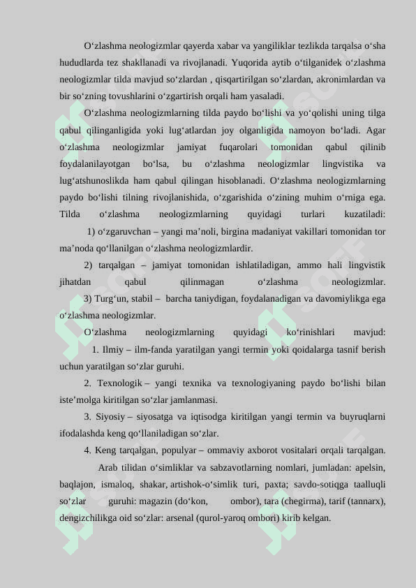 Nutqda o‘zlashma so‘zlarning ma’noviy siljishlari 7