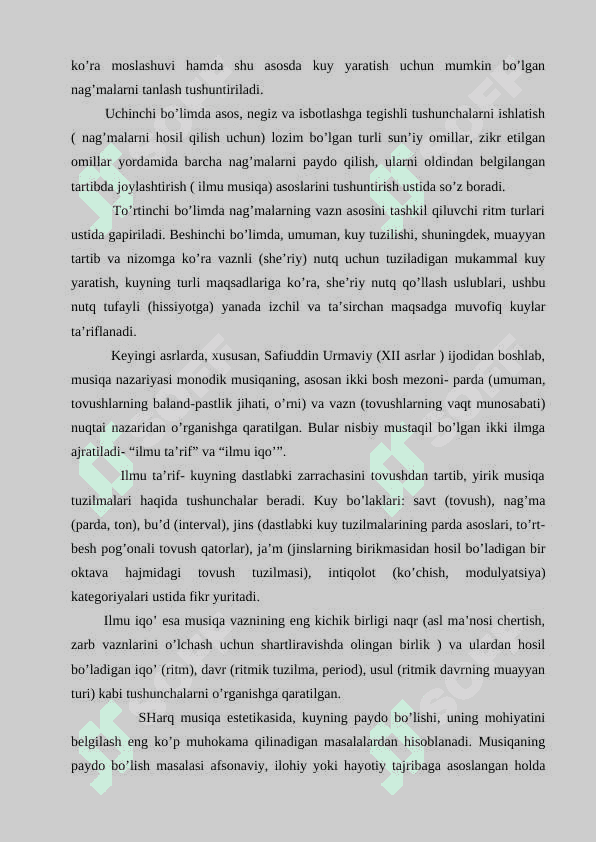 O’zbek xalq musiqa ijodining tarixiy rivoji 6