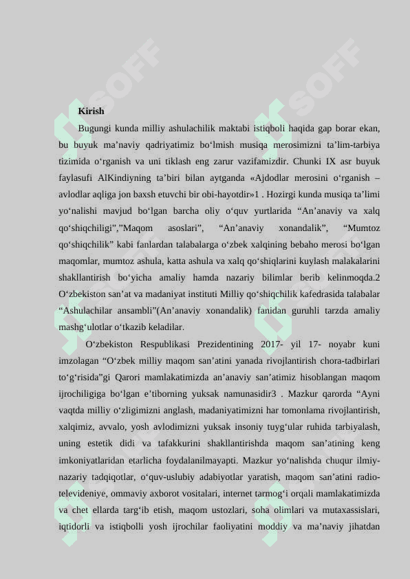 O'zbekiston xalq xofizi Fattaxon Mamadaliyevning maqom va katta ashula ijro qilish uslublari 2