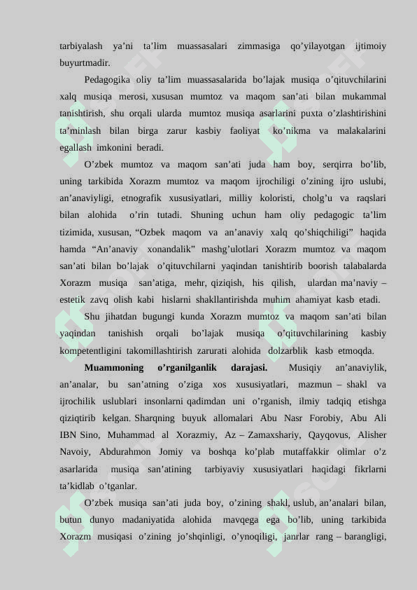 O'zbekiston xalq artisti Komiljon Otaniyozov ijod yo'lidagi musiqiy na'munalarning ijtimoiylashuvi va ta'siri 3