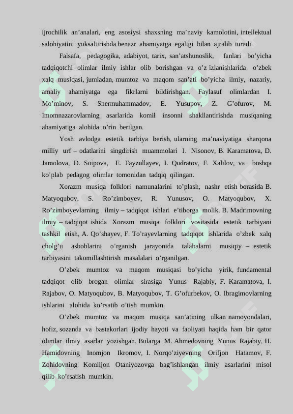O'zbekiston xalq artisti Komiljon Otaniyozov ijod yo'lidagi musiqiy na'munalarning ijtimoiylashuvi va ta'siri 4