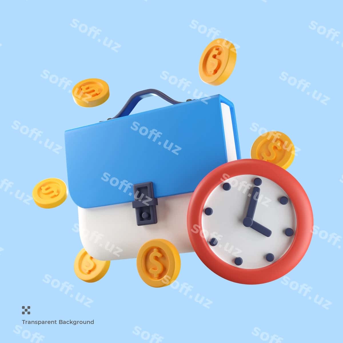 Moliya 3D illustratsiya | Finance 3d illustration 1