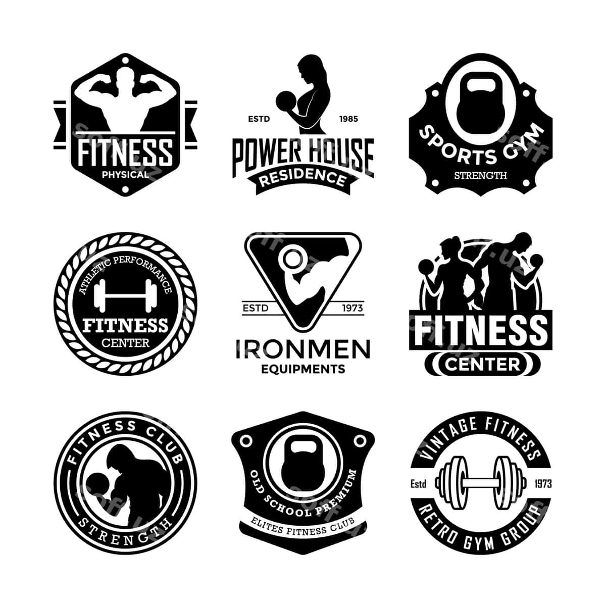 Fitness belgilari | Fitness badges 1