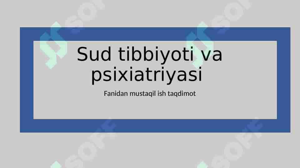 Fizik omillarning taʼsiri 1