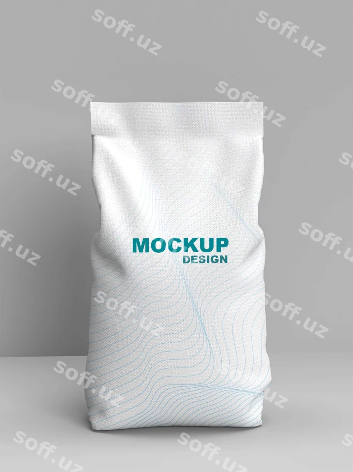 Un flour dehqon rejasini hisoblash | Flour packaging mockup 1