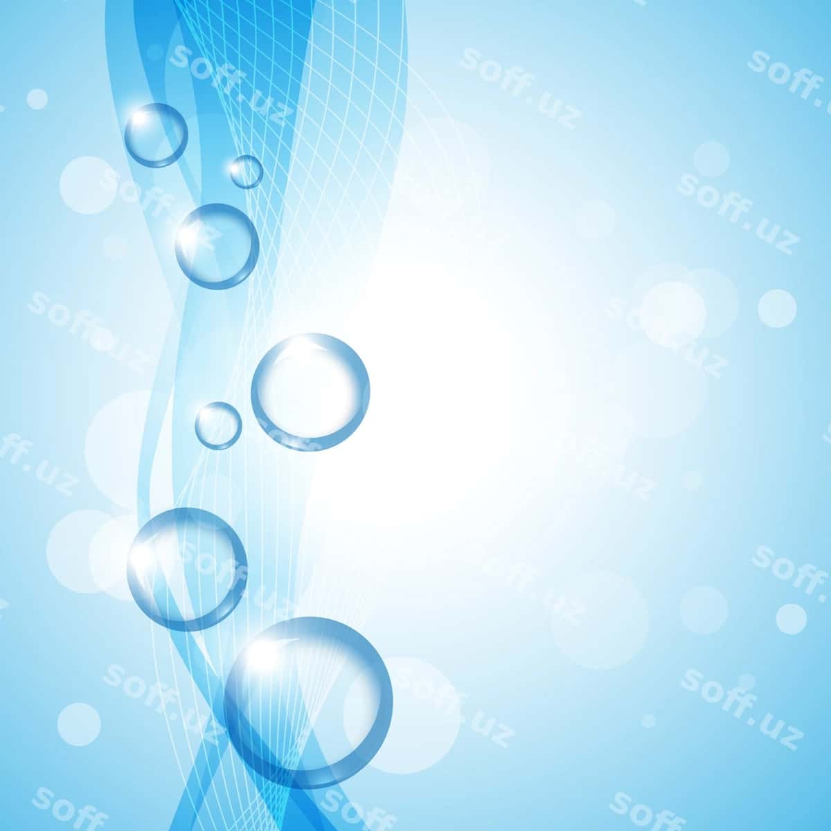 O'tkazib o'tuvchi havo gurglatmalari | Flowing air bubbles 1