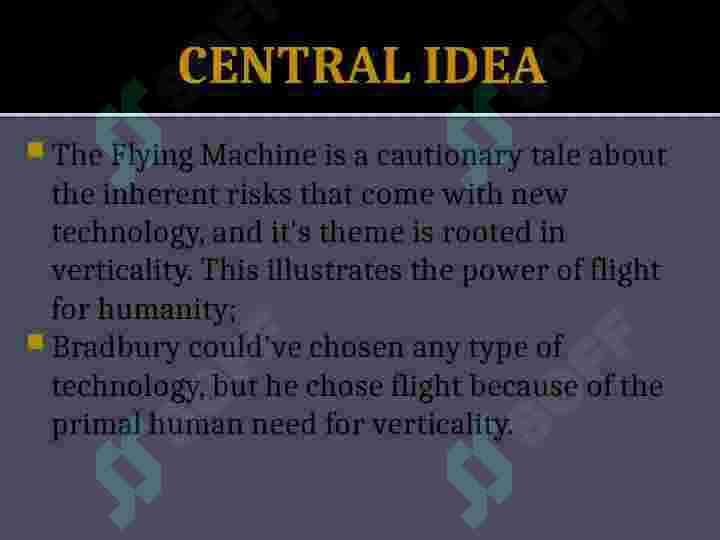 flying machine ray bradbury ppt 3