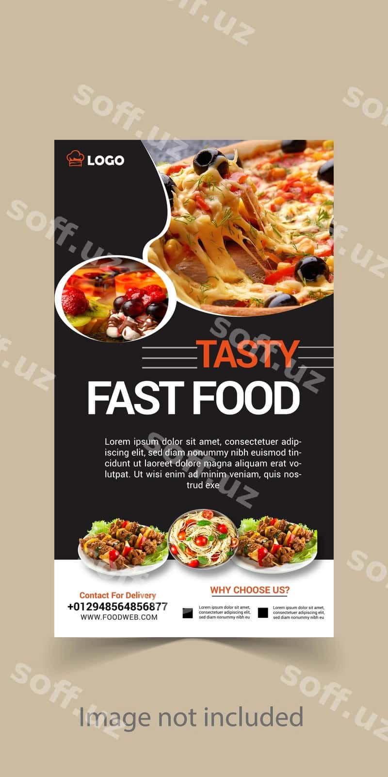 Ovqat hikoya dizayni | Food story design 1