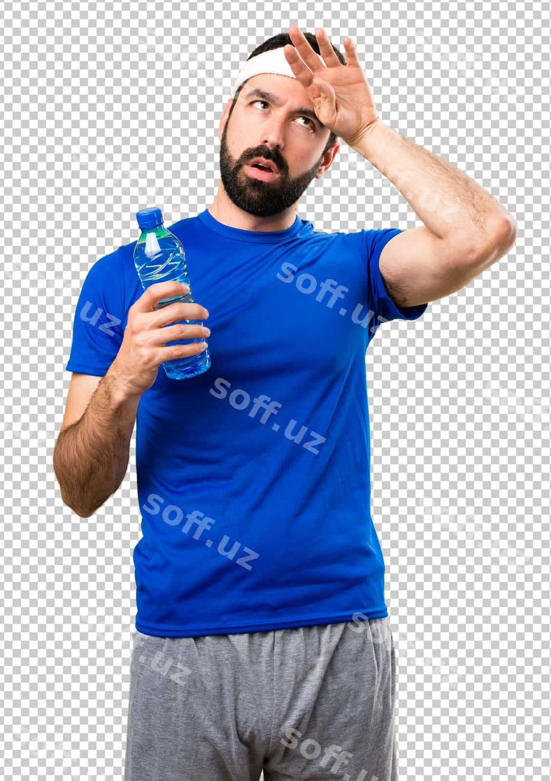 Gulsum sportchi shisha suo bilan | Funny sportsman with bottle water 1