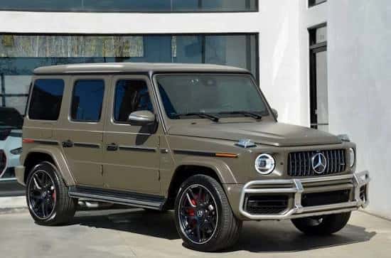 Mercedes Benz g63 AMG olive green 2020 3d model 1