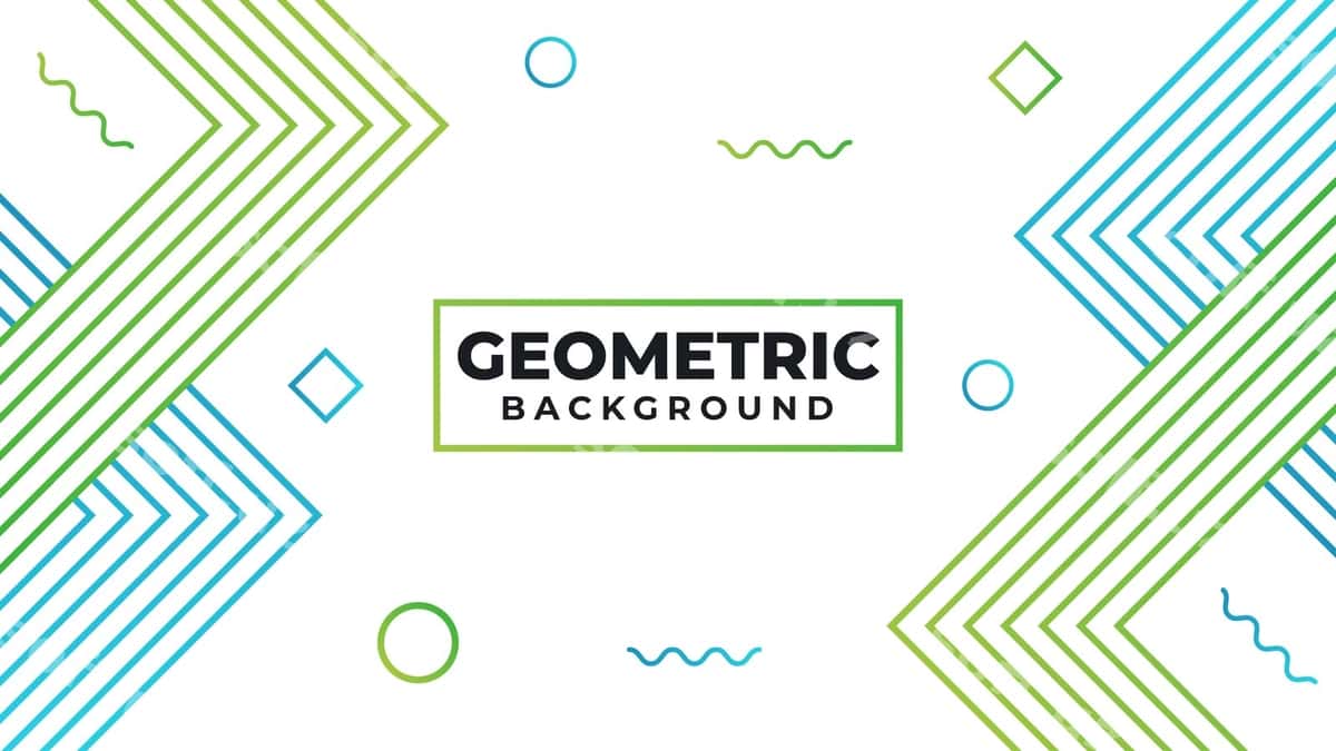 Geometrik chiziqli fon dizayni | Geometric line art background design 1