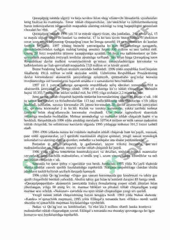 MUSTAQILLIK YILLARIDA QORAQALPOG’ISTON RESPUBLIKASI 7
