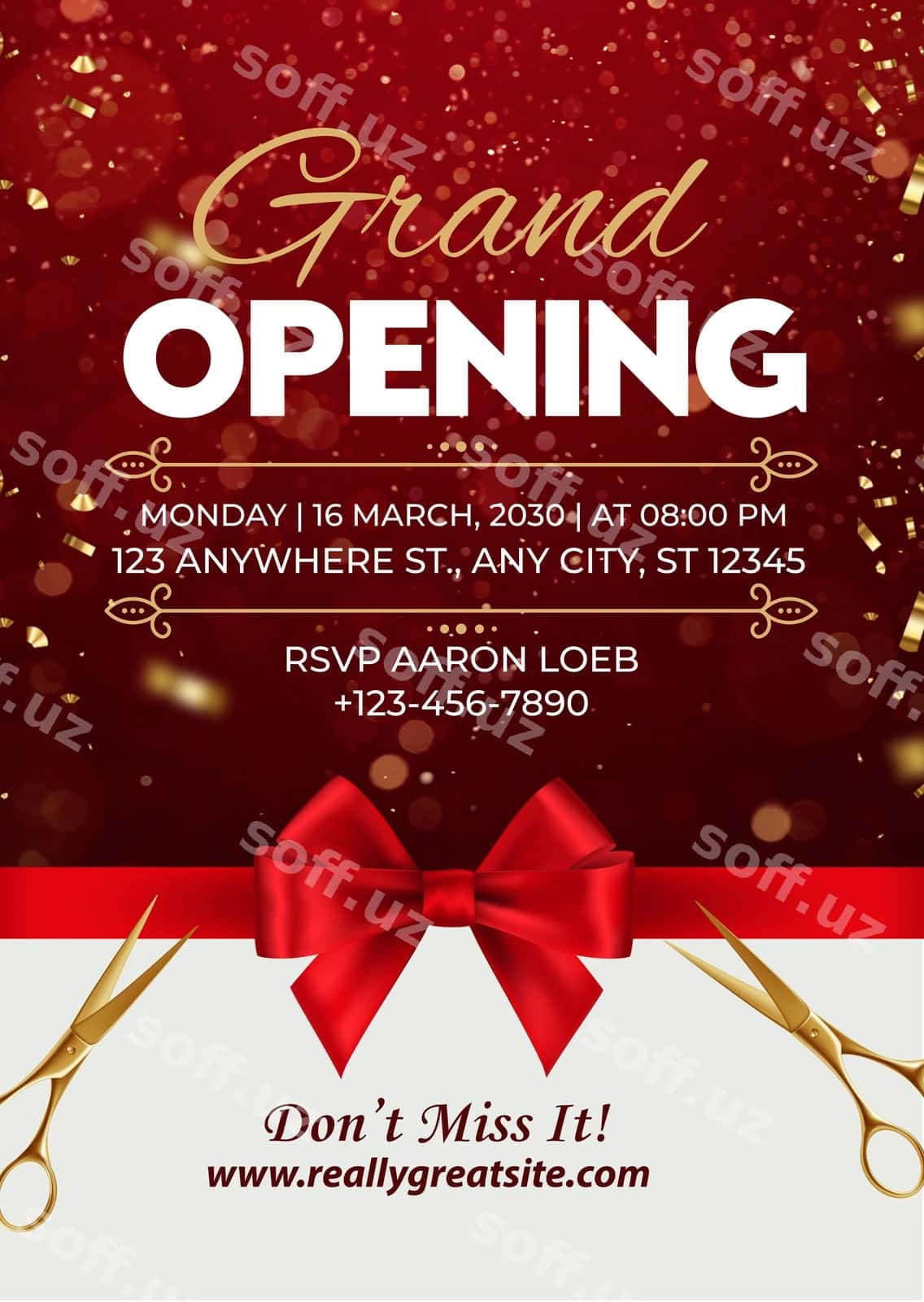 Katta ochildish e'loni | Grand opening announcement 1