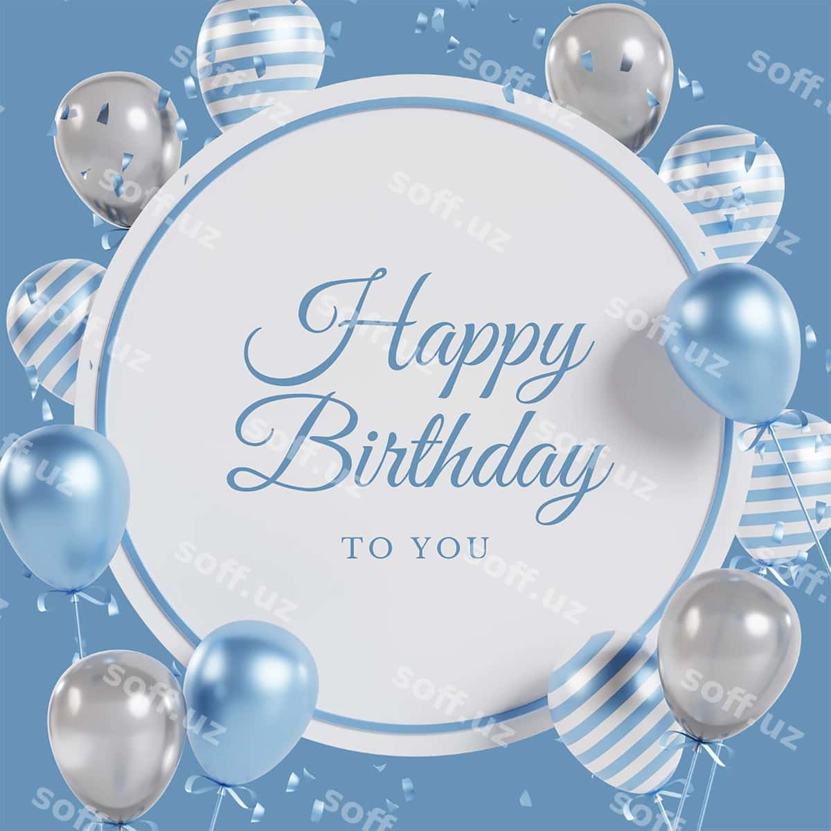 Tug'ilgan kuning kartochkasi 6 | Happy birthday card 6 1