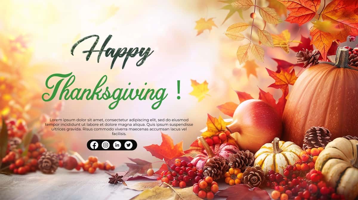 Shukronalik kuni foni | Happy thanksgiving day background 1