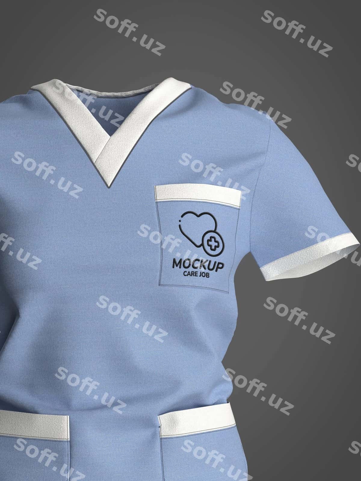 Tibbiy xizmatlar ish kostyumi | Healthcare job uniform 1