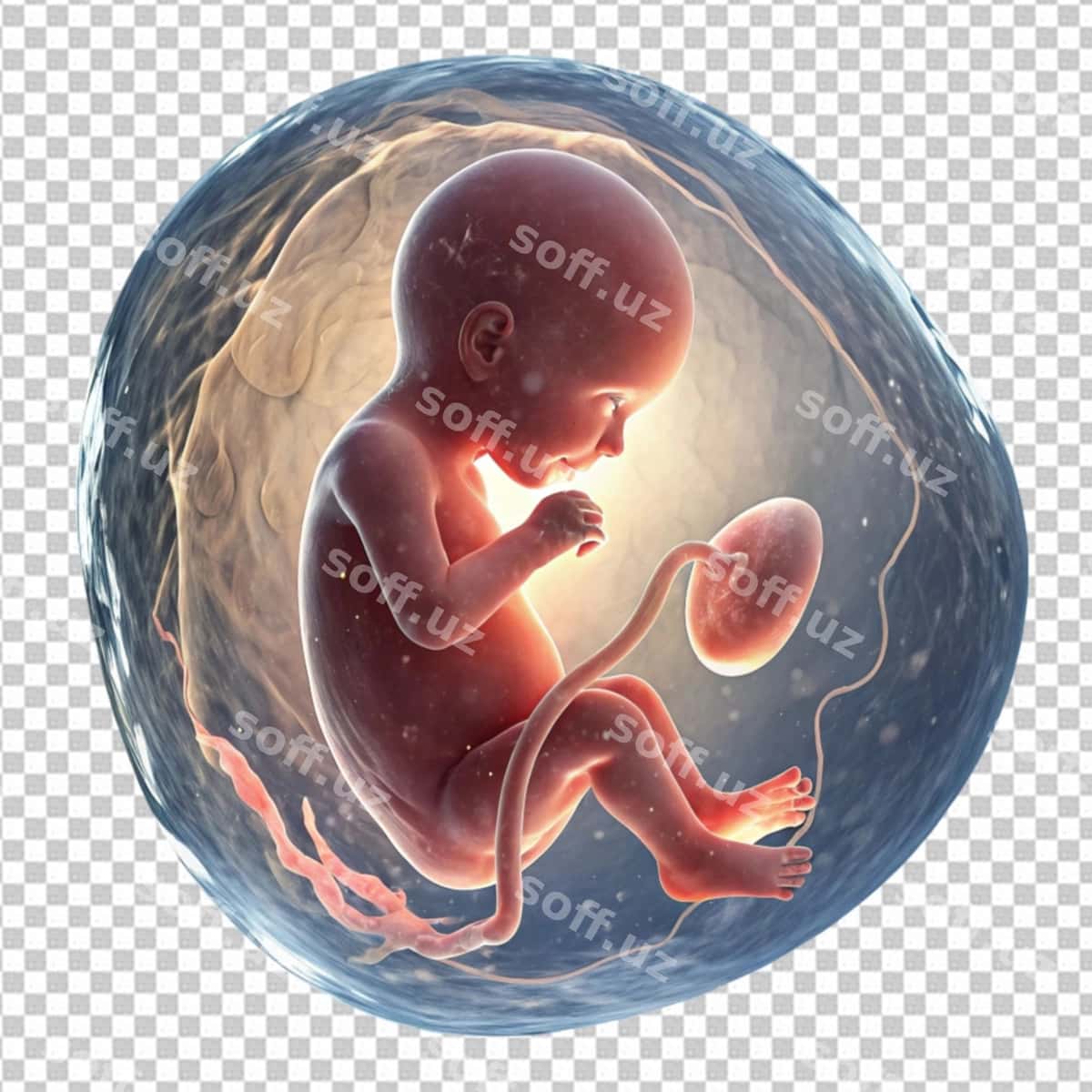 Jismoniy hosil 18 hafta yoshda | Human fetus age 18 weeks 1