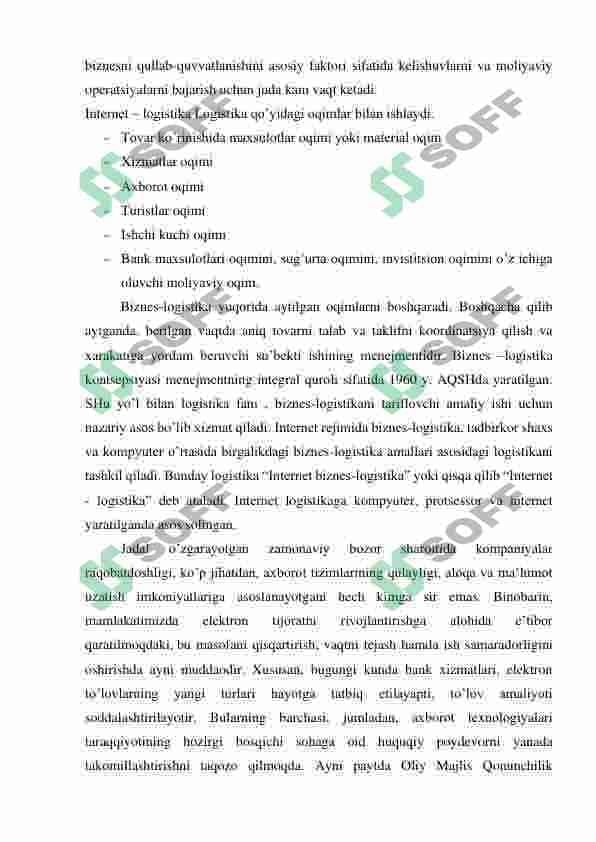 ELEKTRON BIZNES, INTERNET-MARKETING VA  MOBIL-TIJORAT 7