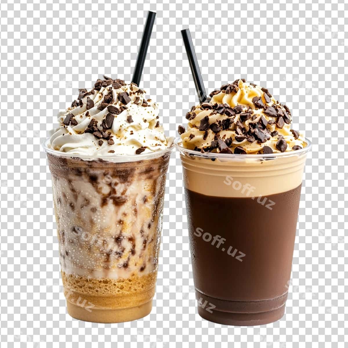 Sovuq kofe ichimliklari shokolad krem koppa | Iced coffee drinks chocolate cream cup 1